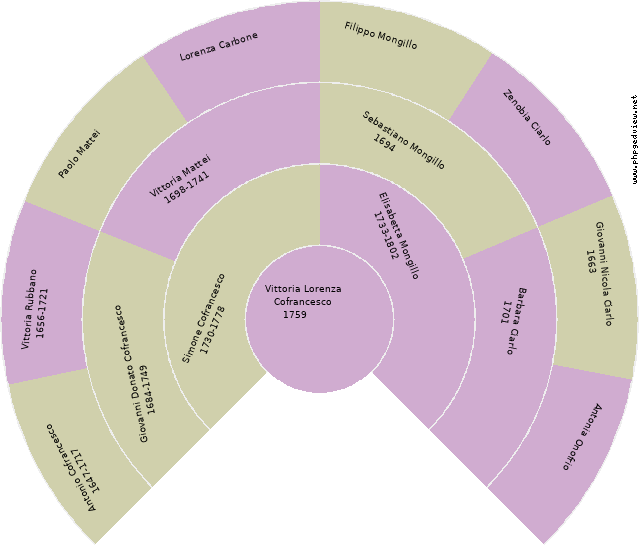 Maria Teresa Fiore Circle Diagram
