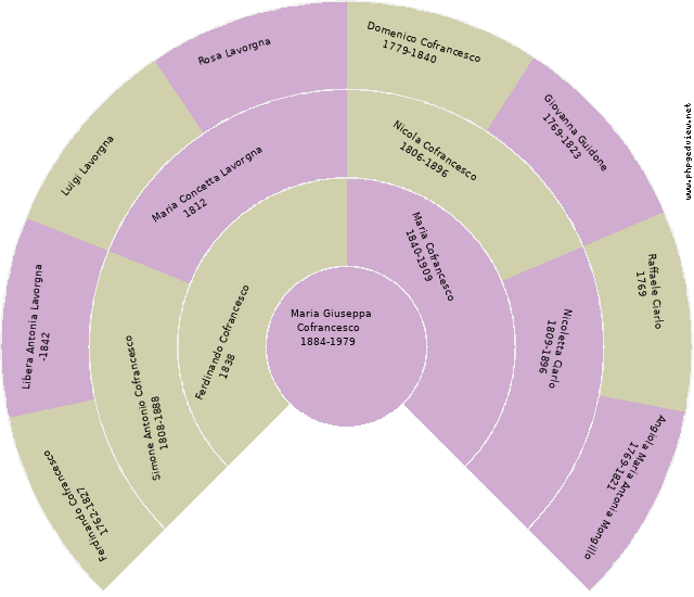 Nicholas C. Cofrancesco Circle Diagram