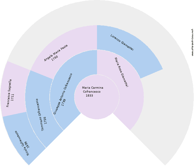 Cesare D'Urso Circle Diagram